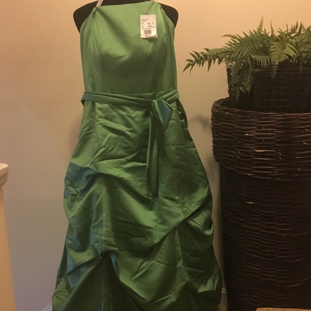 David’s Bridal Strapless Bridesmaids Dress,Size 18